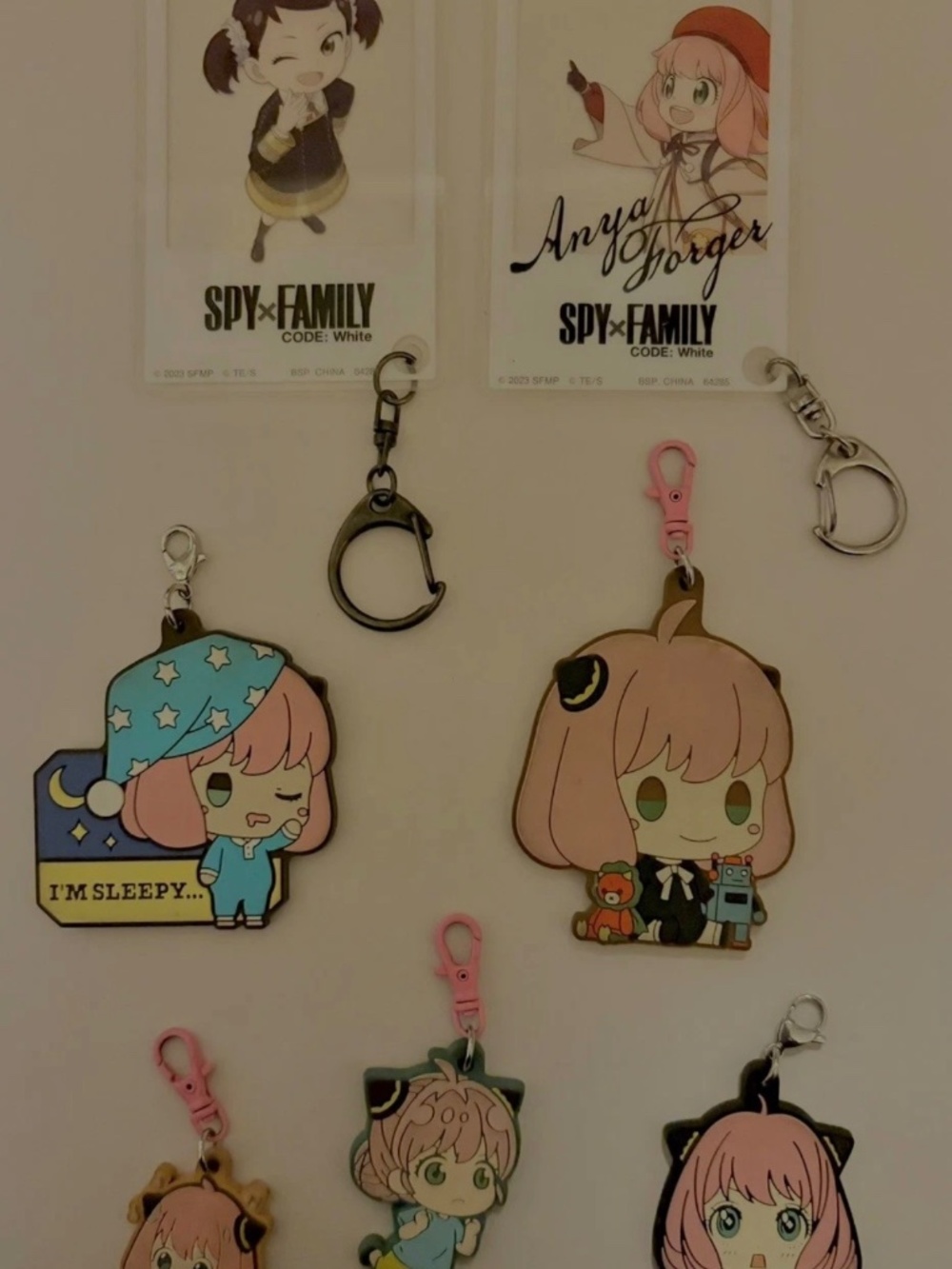 Spy x Family Strap Keychain Lot Collectible Anime Merchandise Authentic Japan
